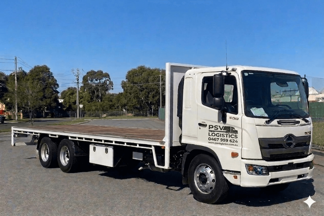 Flatbed trucks Australia - open-deck transport for oversized irregularly shaped loads